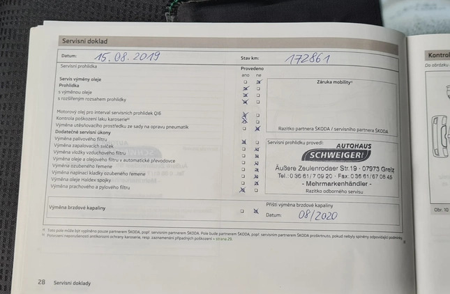 Skoda Octavia cena 38700 przebieg: 185382, rok produkcji 2013 z Legnica małe 277